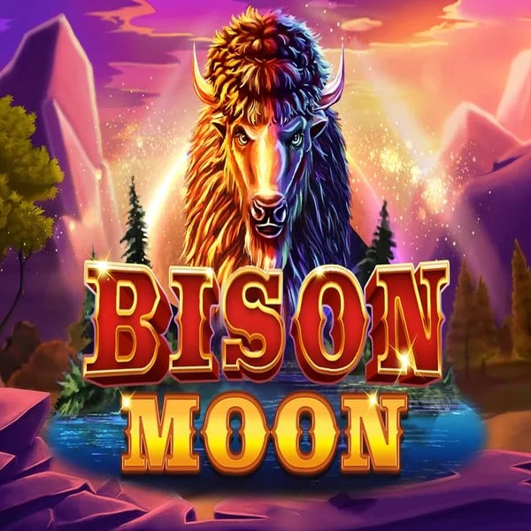 Slots logo of Bison Moon from Northern Lights Gaming at Betspino Casino