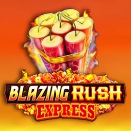 Blazing Rush Express logo by AreaVegas Betspino Casino