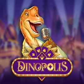 Dinopolis slot logo by Push Gaming at Betspino Casino