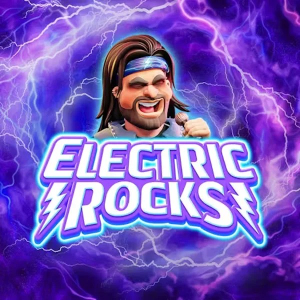 Electric Rocks slot icon by Inspired Gaming, available at Betspino Casino