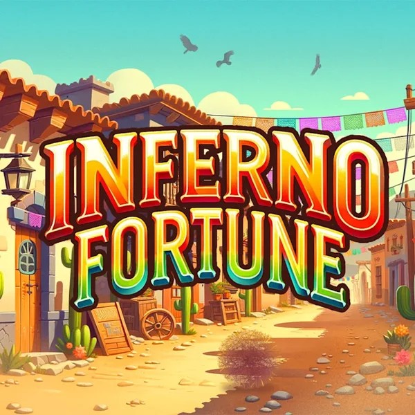 Inferno Fortune slot logo by Atomic Slot Lab at Betspino Casino