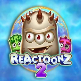 Reactoonz 2 logo by Play’n GO at Betspino Casino
