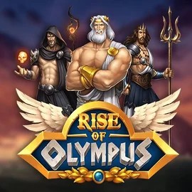 Rise of Olympus slot logo by Play’n GO at Betspino Casino