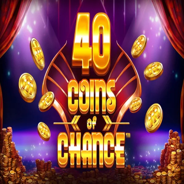 Official Slots logo: 40 Coins of Chance by SYNOT Games at Betspino Casino