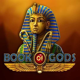 Official Slots logo: Book of Gods by BF Games at Betspino Casino