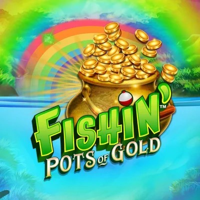 Fishin Pots Of Gold by Gameburger Studios, showcased at betspino-casino.org – game logo