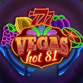 Vegas Hot 81 slot logo by Wazdan at Betspino Casino